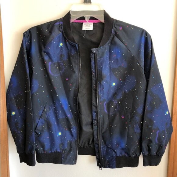 DISNEY STAR WARS Kids Galaxy Bomber Lightweight Jacket 7/8 - Picture 3 of 16